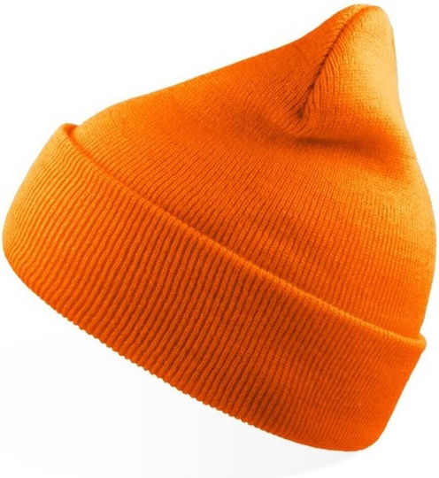 Căciulă Tricotată Unisex Beanie în Culoare Albastru Marin