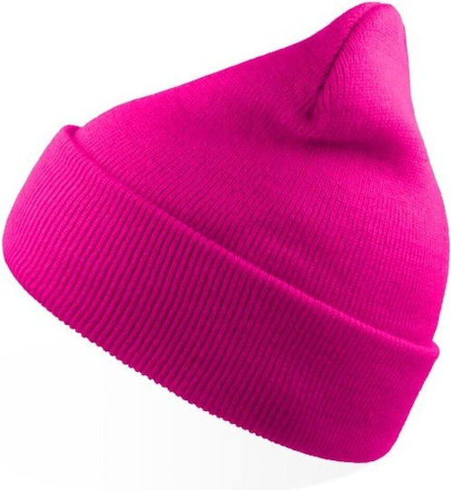 Căciulă Tricotată Unisex Beanie în Culoare Albastru Marin