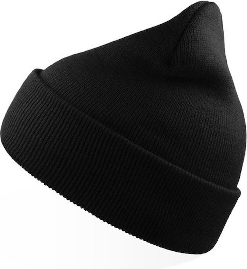 Căciulă Tricotată Unisex Beanie în Culoare Albastru Marin
