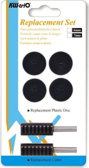 Kw-trio Περφορατέρ με Οδηγό 2 Οπών για 16 Φύλλα