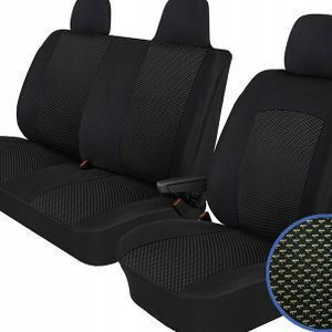 Wipcar Set de huse auto din poliester, gri