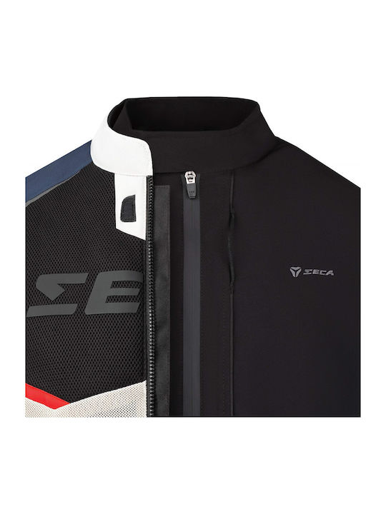 Seca AIRFLOW III Χειμερινό Ανδρικό Μπουφάν Μηχανής Αδιάβροχο Γκρι 2ARF26MQ-06