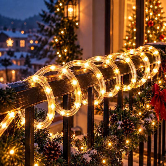Warm White Christmas Tube Light 20m