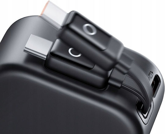 Mcdodo Φορτιστής Αυτοκινήτου 93W με Θύρες: 2xUSB-A 1xType-C μαζί με Καλώδιο Type-C Μαύρο Χρώμα