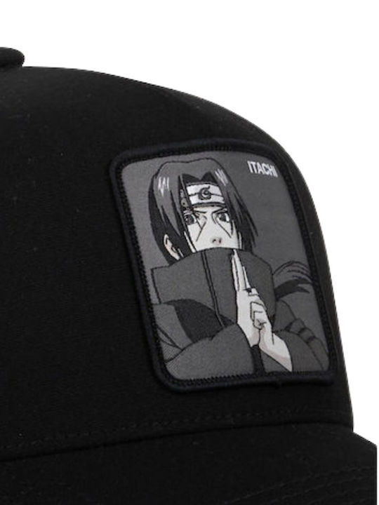 Capslab X Naruto Trucker Hat Cl Ns3 1 Ct Itab Black-cl Ns3 1 Ct Itab-black
