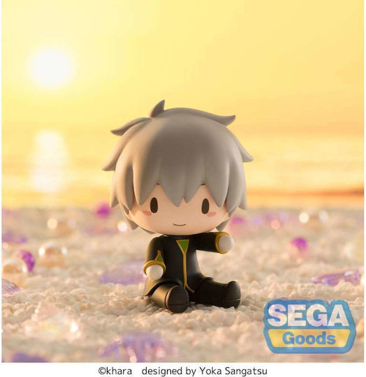 Evangelion 3.0+1.0 Thrice Upon A Time Fuwa Petit Chibi Figurina Kaworu în Costum de Comandant, 8 cm