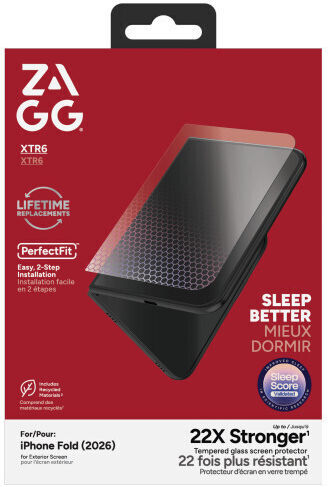 Zagg InvisibleShield Glass XTR6 Apple iPhone Duo Exterior