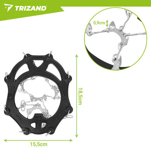 Dispozitive Antiderapante pentru Încălțăminte/Cramponare 36-40 Trizand Trizand