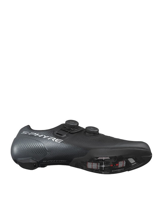 Shimano SH-RC903 Herren-Rennradschuhe, niedrig, schwarz