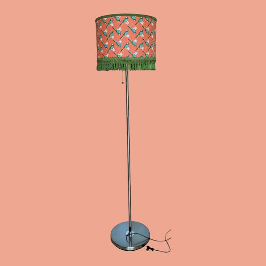 Oxygen Green Tropical Floor Lamp with Socket for Bulb E27 Green