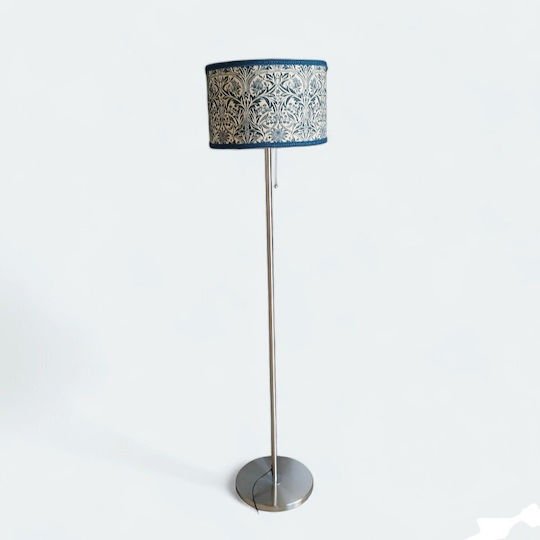 Tribal Floor Lamp Dimensions With Lamp Bulb Base For E27 Blue