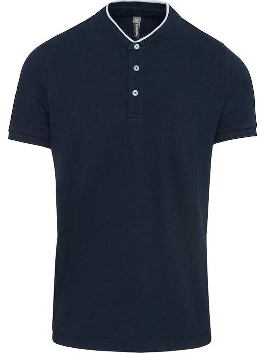Kariban Мъжка рекламна тениска поло Navy/white