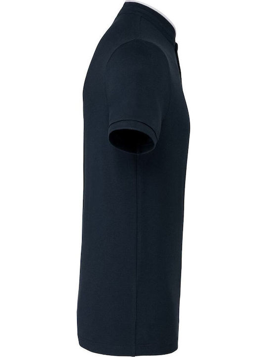 Kariban Мъжка рекламна тениска поло Navy/white