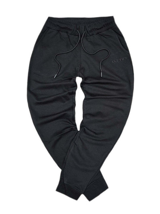 Schwarze Jogginghose mit Gummibund