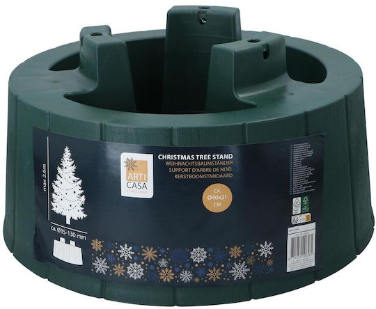 Wasserständer für Echten Weihnachtsbaum Grün L40xB21xH40cm