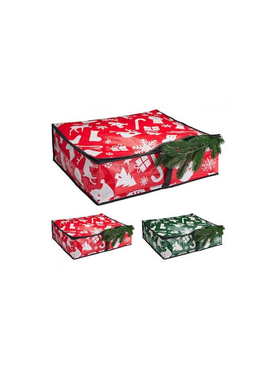 Geantă Textilă de Crăciun cu Brazi 62x53x19 cm Geantă Textilă de Crăciun cu Brazi 62x53x19 cm