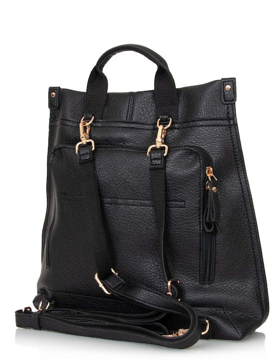 Women's Black Backpack