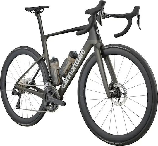 Cannondale Supersix Evo 5 28" Сив Състезателен Велосипед с 12 Скорости
