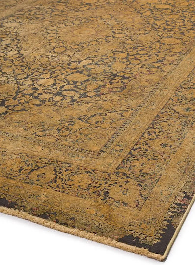 Viokarpet Louison Kz75b Rectangular Rug Gold 133x190cm