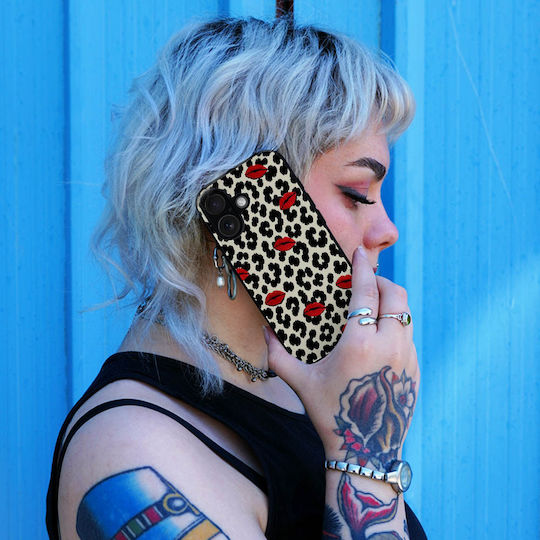 Θήκη Sonique Back To Y2k Series Motorola Moto E22 4g Leopard Kiss
