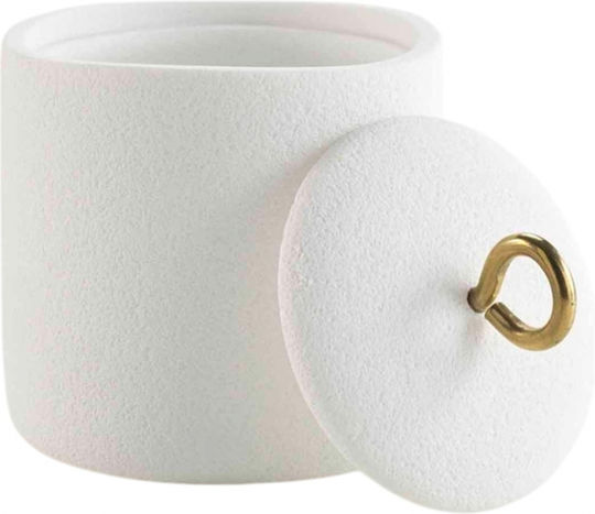 Douceur d'Intérieur Cutie de Organizare Pentru Cosmetice Albă 13.3x10x10cm.