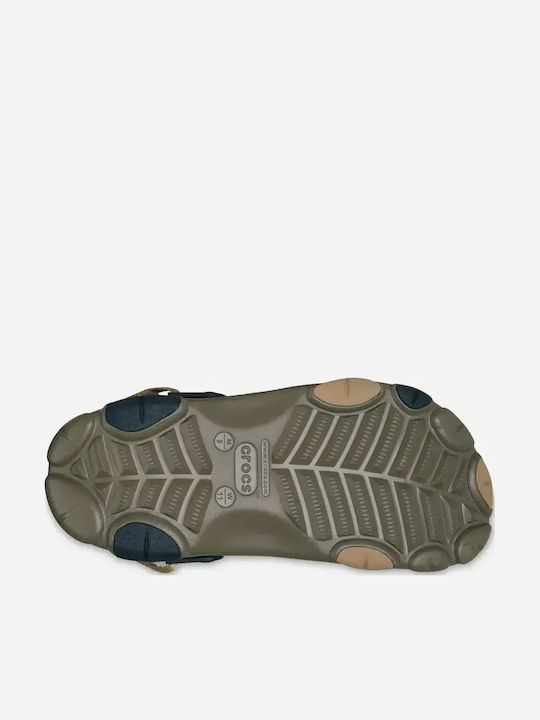 Crocs All Terrain Lined Clog Σαμπό Καφέ