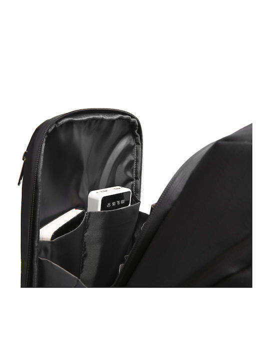 Bange Τσάντα Πλάτης για Laptop σε Μαύρο χρώμα 8079-Black