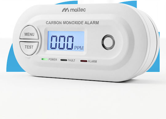 MalTec Αυτόνομος Ανιχνευτής Mονοξειδίου του Άνθρακα CO