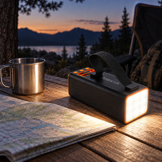 Amaya APB-F500L Външна батерия 50000mAh 22.5W с 2 USB-A порта и 2 USB-C порта Черна