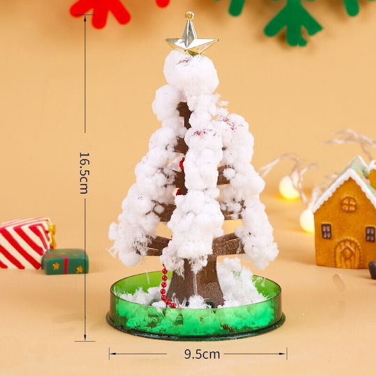 Brăduț Decorativ de Crăciun 16,5 cm Alb Brăduț Decorativ de Crăciun 16,5 cm Alb
