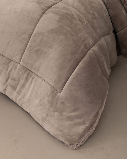 Nima Κουβερτοπάπλωμα Υπέρδιπλο 220x240εκ. Cira Cigar Beige Nima Κουβερτοπάπλωμα Υπέρδιπλο 220x240εκ. Cira Cigar Beige
