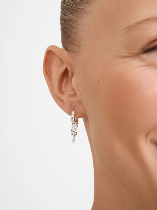 Pilgrim Sloan Earrings Silver-plated 662636003 Brass