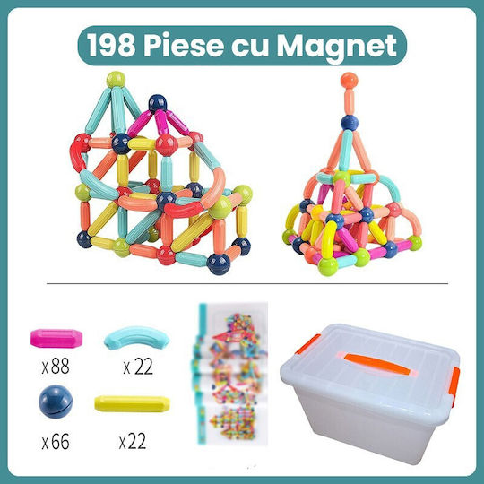 Jucărie Magnetică de Construcție