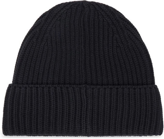 Unisex Knitted Beanie in Black