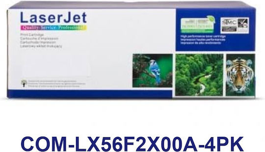 Dragon Toner Compatible Toner for Lexmark 56f2x00 Laser Printer Black
