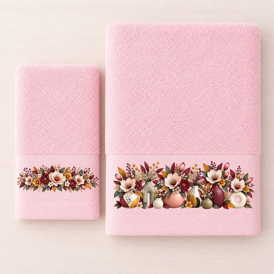 Astron Italy Σετ 2τμχ Alice 30xεκ. Dusty Rose Βάρους 500gr/m² Astron Italy Σετ 2τμχ Alice 30xεκ. Dusty Rose Βάρους 500gr/m²