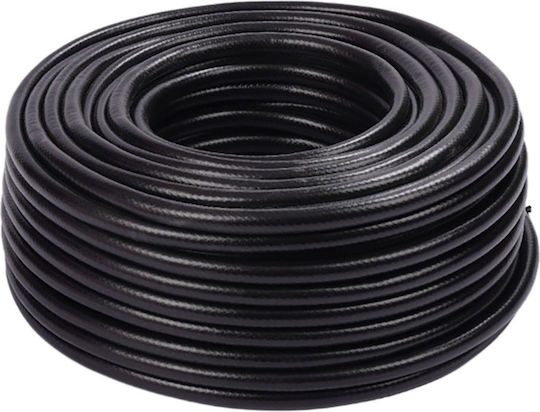 Furtun de grădină Relaxdays 10052148_1480 Compatibil cu Conectori de 1/2", Multistrat din PP, Presiune de Lucru 7 Bari, Presiune de Rupere 21 Bari, Rezistent la UV, De la 5°C la 60°C, Negru, Lungimi 20, 30, 50, 70, 100 m