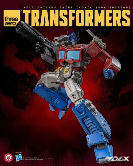 Threezero Transformers Mdlx Optimus Prime Comic Book Edition Екшън Фигурка 17,8 См