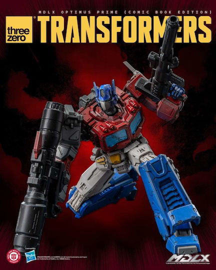 Threezero Transformers Mdlx Optimus Prime Comic Book Edition Екшън Фигурка 17,8 См