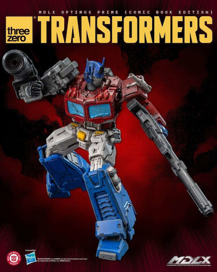 Threezero Transformers Mdlx Optimus Prime Comic Book Edition Екшън Фигурка 17,8 См