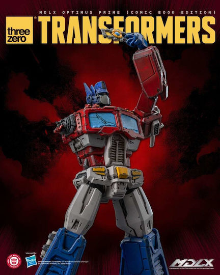 Threezero Transformers Mdlx Optimus Prime Comic Book Edition Екшън Фигурка 17,8 См