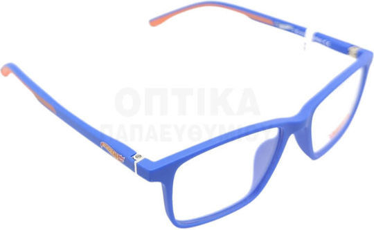 Kinderbrille Hot Wheels Clip-on Hwcl001 Blau Inklusive Sonnenclip