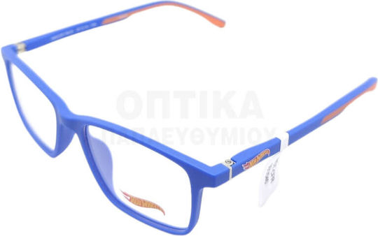 Kinderbrille Hot Wheels Clip-on Hwcl001 Blau Inklusive Sonnenclip