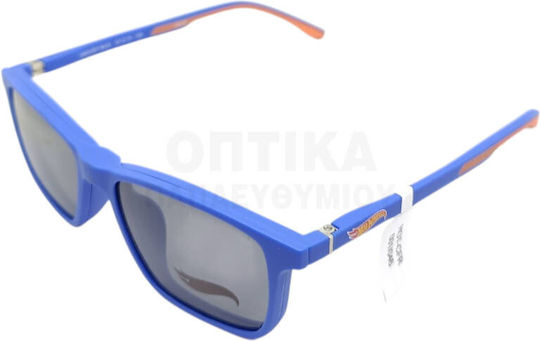 Kinderbrille Hot Wheels Clip-on Hwcl001 Blau Inklusive Sonnenclip