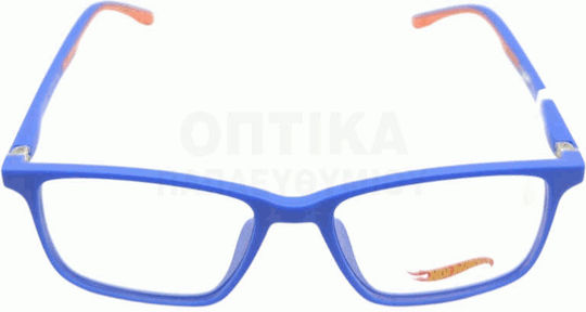Kinderbrille Hot Wheels Clip-on Hwcl001 Blau Inklusive Sonnenclip