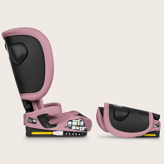 Lionelo Nelly i-Size Car Seat with Isofix Pink Mauve 9-36 kg