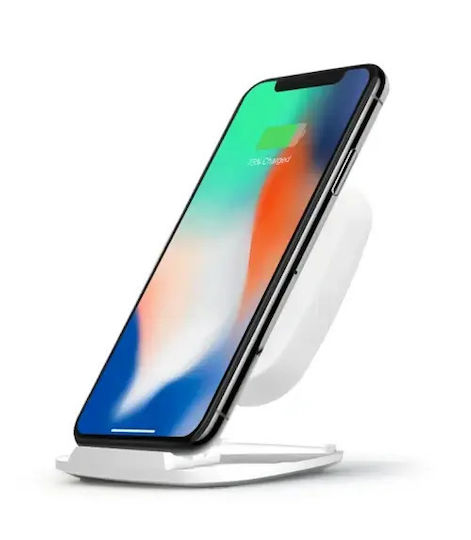Zens Kabelloses Ladegerät (Qi Pad) 10 W Weiß