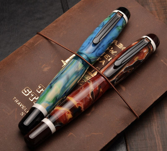 Opus 88 Writing Pen Fine Blue with Blue Ink