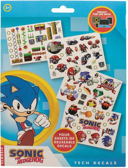 Sonic Hedgehog Tech Sticker Pack