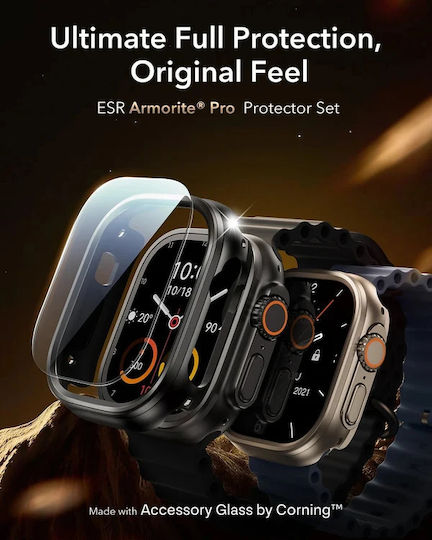 ESR Armorite Pro Screen Protector για το Apple Watch Ultra 49mm 1τμχ 1Y03400202